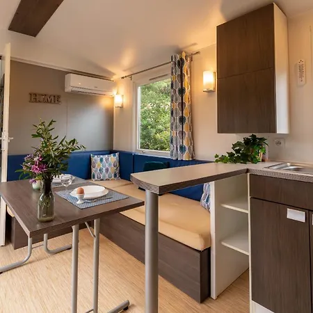 Ferienhaus Le Mimosa, Mobil-home Climatise Au Coeur Du Vignoble Et A Quelques Metres De La *
